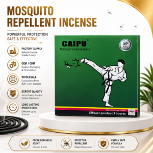 Caipu Mosquito Repellent Incense - Long-Lasting 9-Hour Protection, Factory Direct Wholesale