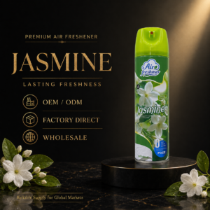 Premium Jasmine Air Freshener Spray 480ml - Factory Direct OEM/ODM Wholesale