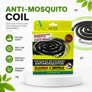 Caipu Mosquito Repellent Incense - 10 Coils, Micro-Smoke Formula, Factory Direct Wholesale