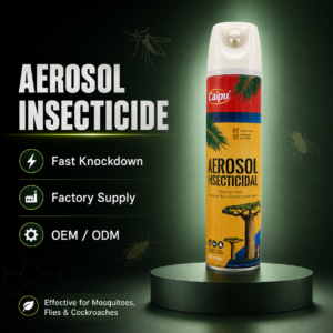 Caipu Aerosol Insecticide Spray 400ml - Fast Knockdown Rodent & Pest Control, Factory Direct Wholesale