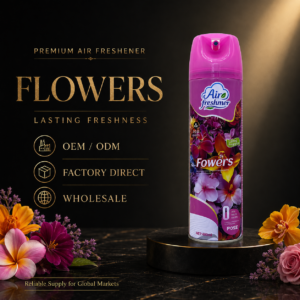 Premium Flowers Air Freshener Spray 480ml - Factory Direct OEM/ODM Wholesale