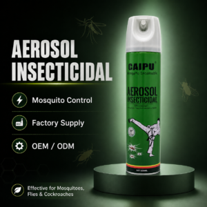 Professional Aerosol Insecticide - Fast Knockdown Formula for Mosquitoes, Flies & Cockroaches