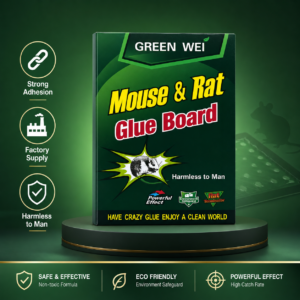 Green Wei Mouse & Rat Glue Board - High-Adhesion Rodent Trap, Factory Direct Wholesale
